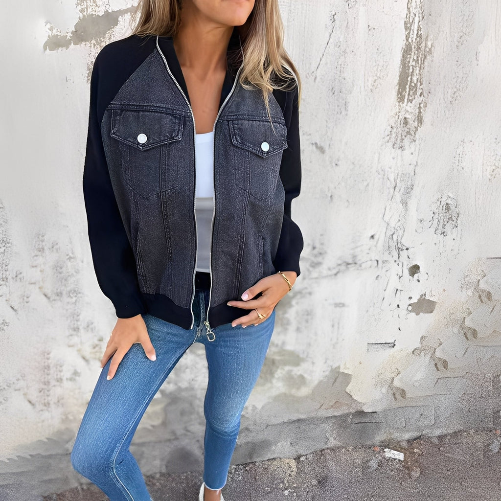 Rosgrove | Women - Denim Jacket – Stylish Casual Wear