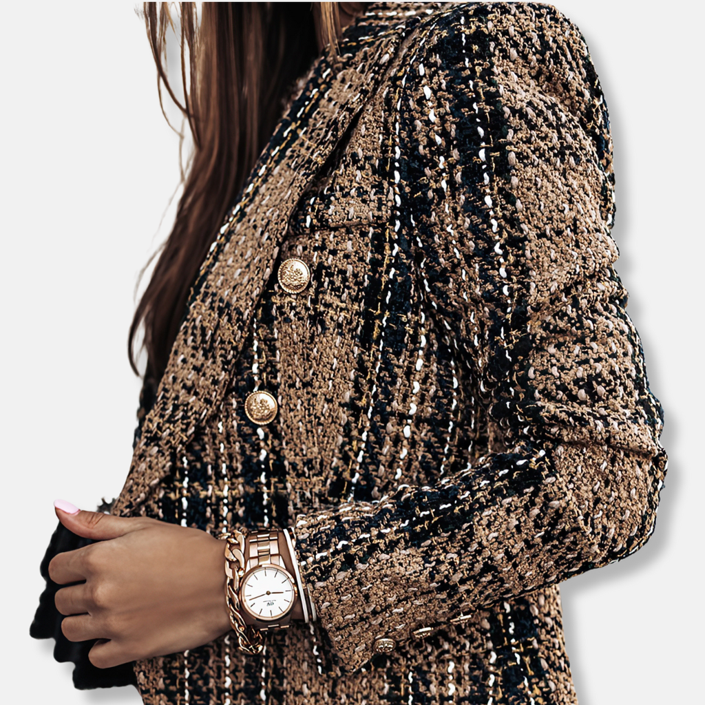 Rosgrove | Women - Check Blazer - Double-Breasted Style