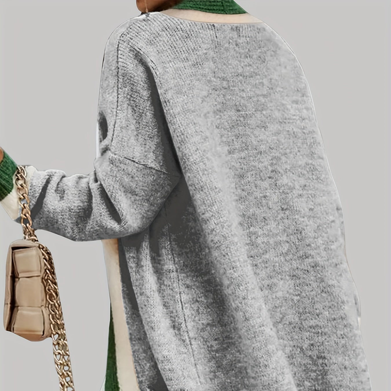 Rosgrove | Women - Long Cardigan - Vintage Knit Style