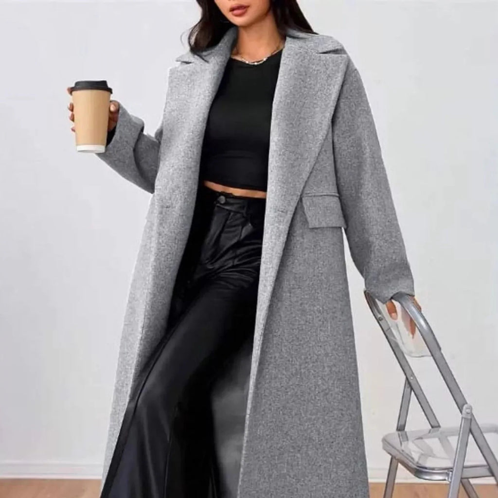 Rosgrove | Women – Oversized Long Coat – Warm Lined