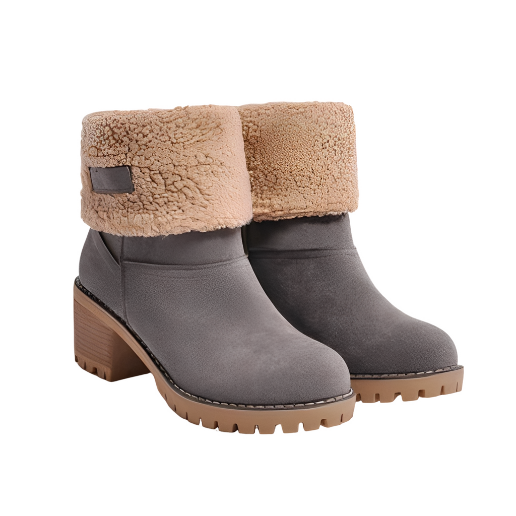Rosgrove | Women - Suede Ankle Boots – Winter Style