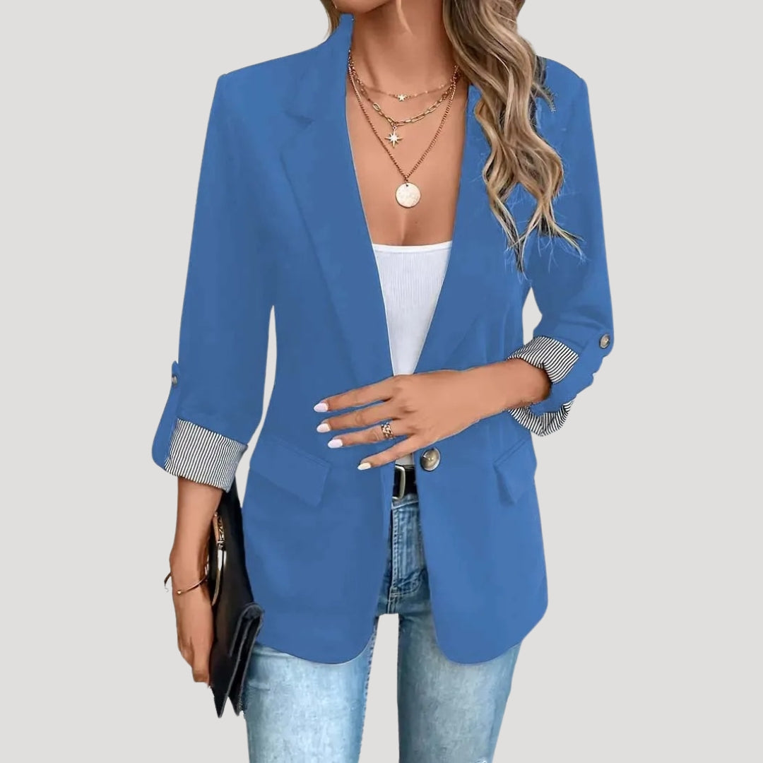 Rosgrove | Women - Blazer - Tailored Fit Roll-Up Sleeves