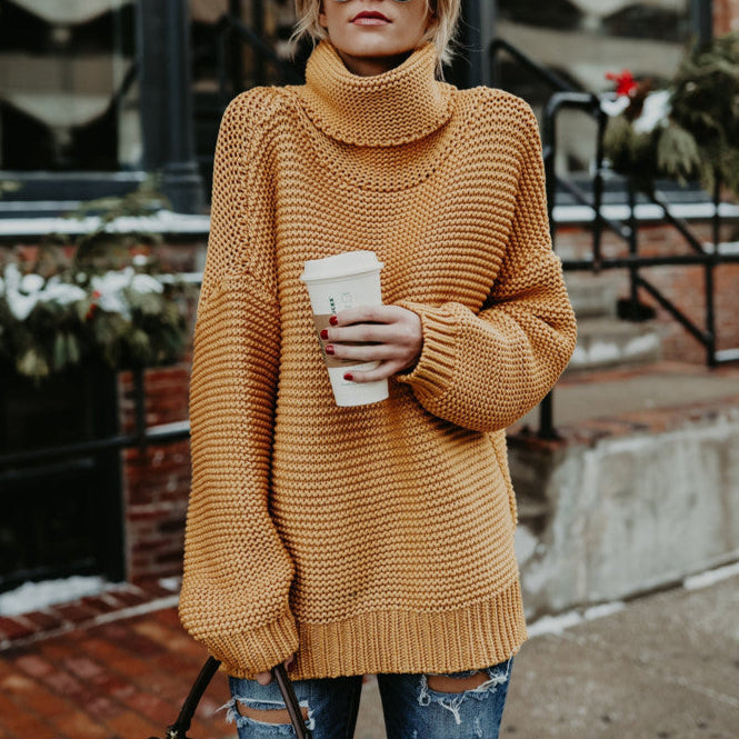 Rosgrove | Women - Turtleneck Jumper - Cozy Knit Wear