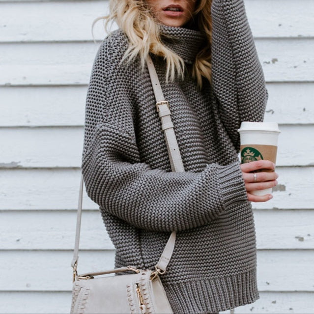 Rosgrove | Women - Turtleneck Jumper - Cozy Knit Wear