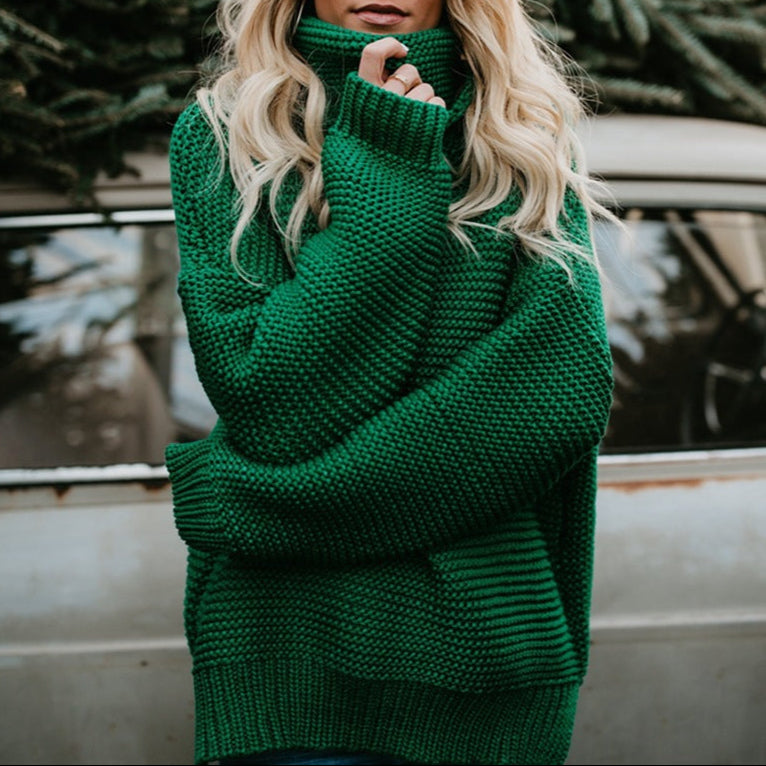 Rosgrove | Women - Turtleneck Jumper - Cozy Knit Wear