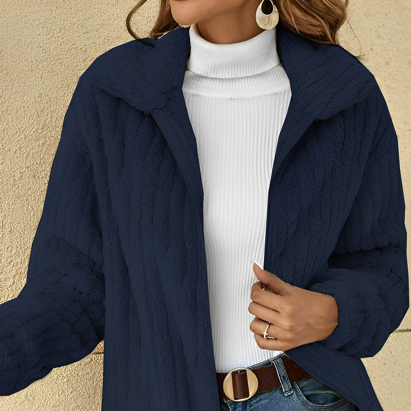 Rosgrove | Women - Stylish Teddy Coat - Cosy Style