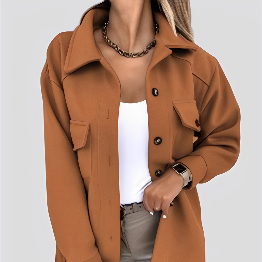 Rosgrove | Women - Lightweight Wool Lapel Collar Jacket