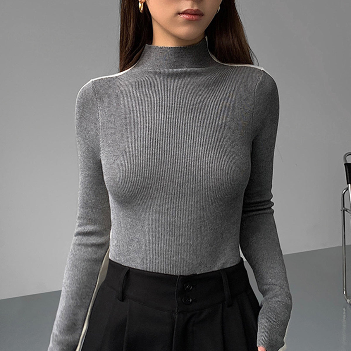 Rosgrove | Women - Reversible Knitted Top - Soft Fabric