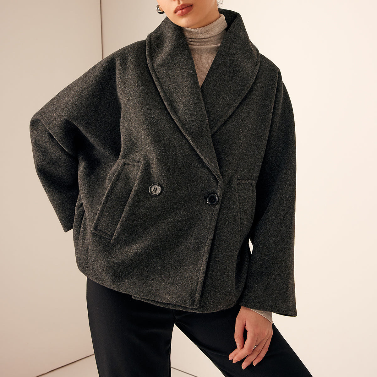Rosgrove | Women - Classic Tweed Coat - Short Style