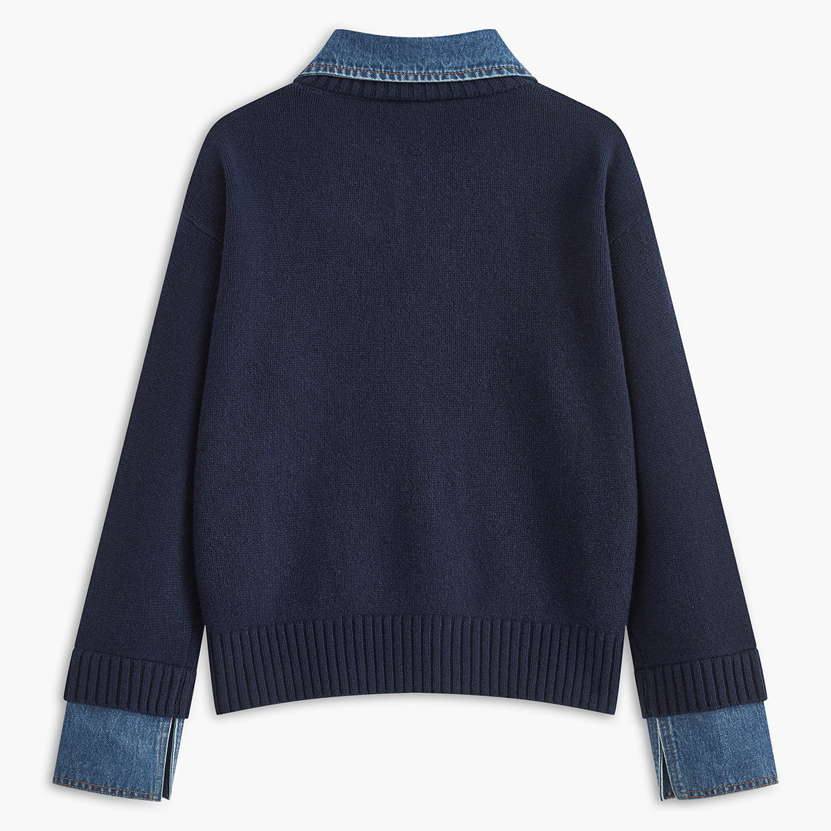 Rosgrove | Women - 2 in 1 Jumper - Lapel Design