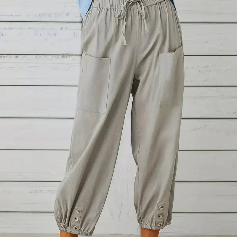 Rosgrove | Women - Light Summer Trousers - Breathable Fabric