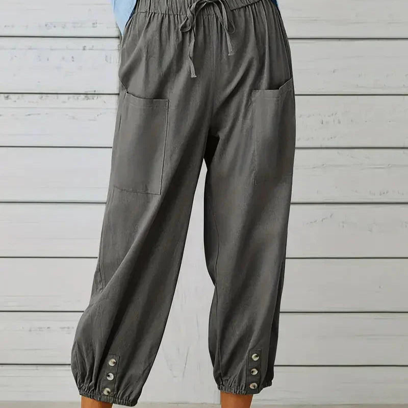Rosgrove | Women - Light Summer Trousers - Breathable Fabric