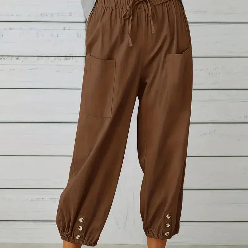 Rosgrove | Women - Light Summer Trousers - Breathable Fabric