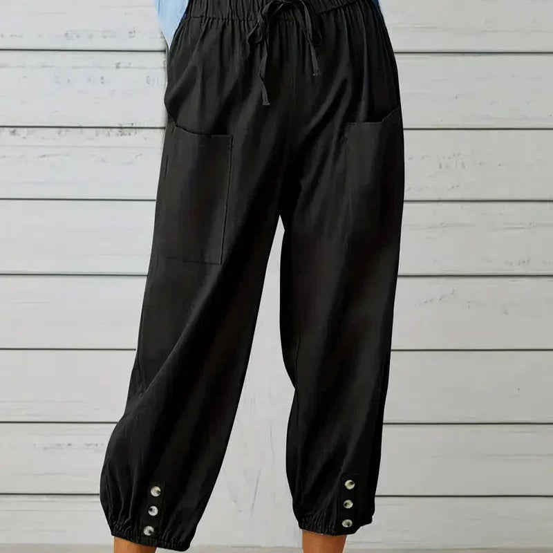 Rosgrove | Women - Light Summer Trousers - Breathable Fabric