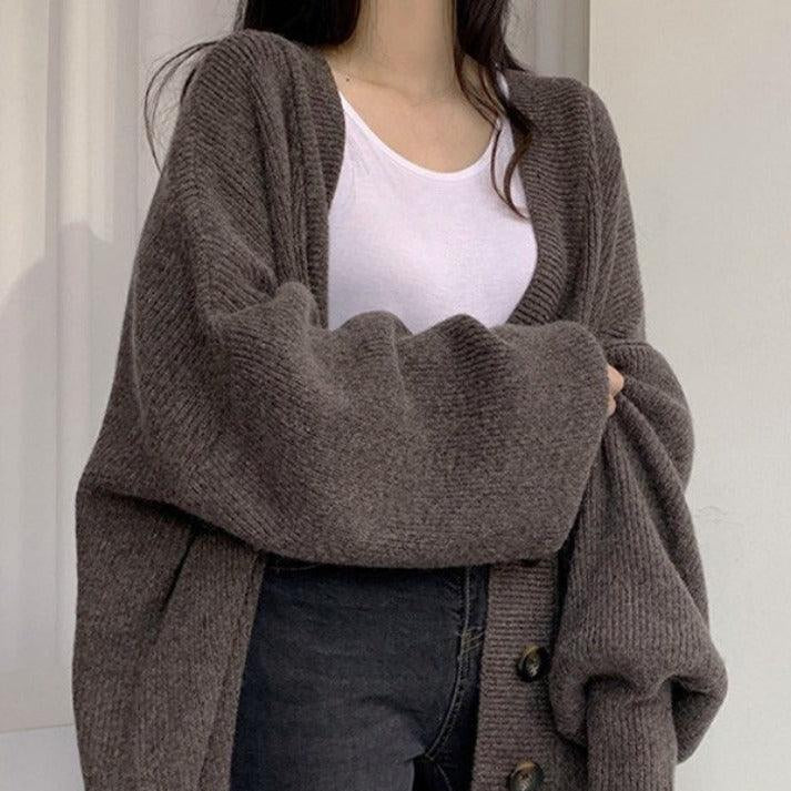 Rosgrove | Women - Oversized Cardigan – Button-Down