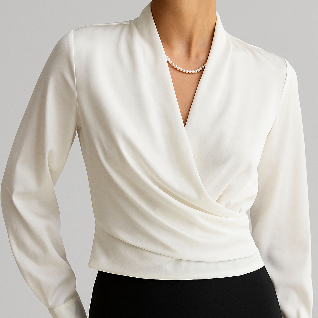 Rosgrove | Women - Blouse - Satin Look - Elegant Style