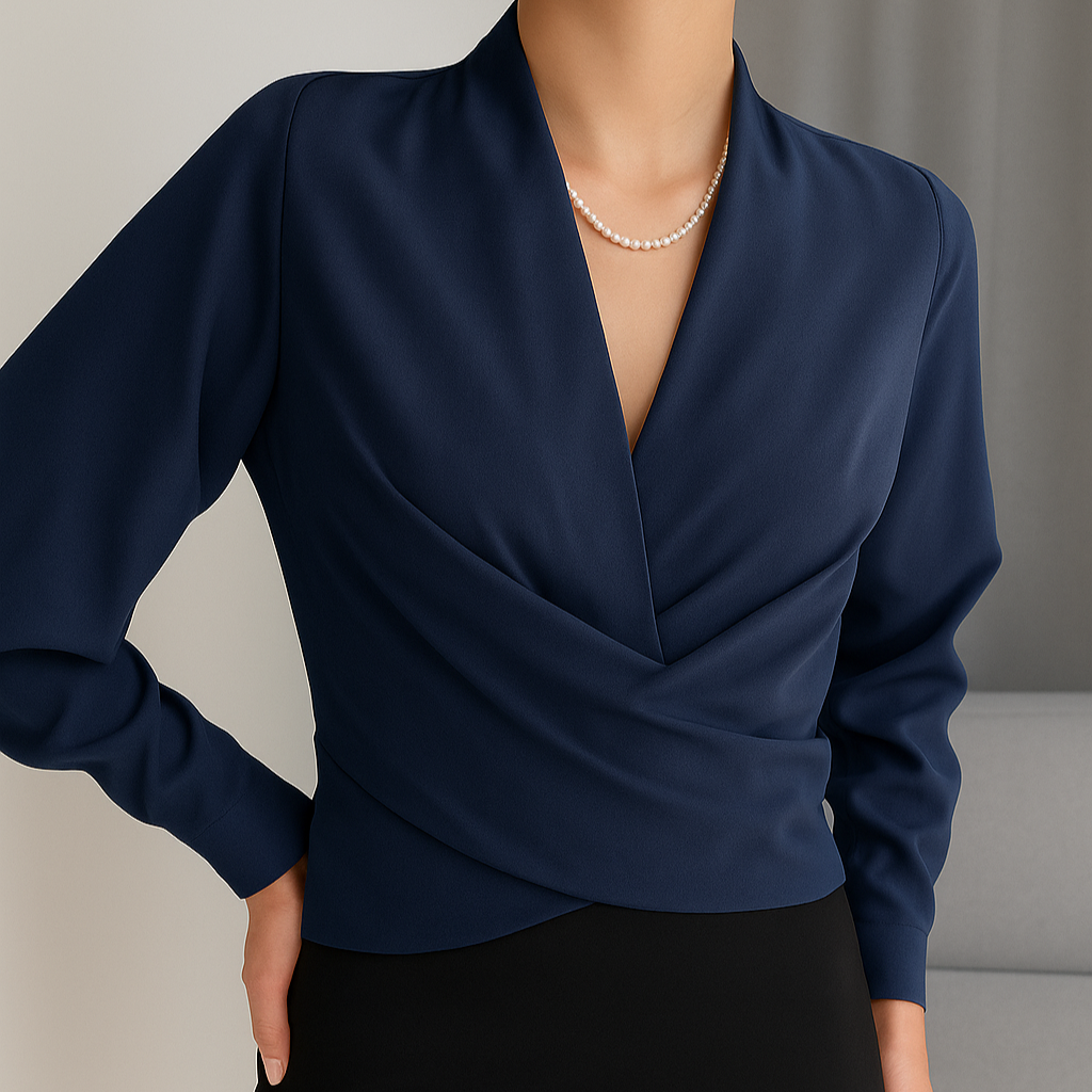 Rosgrove | Women - Blouse - Satin Look - Elegant Style