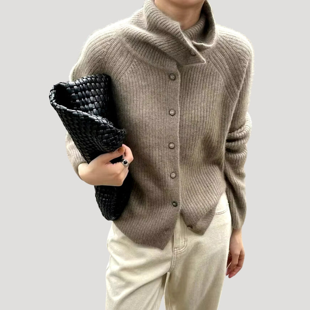 Rosgrove | Women - Chunky Knit Cardigan - Cozy Style