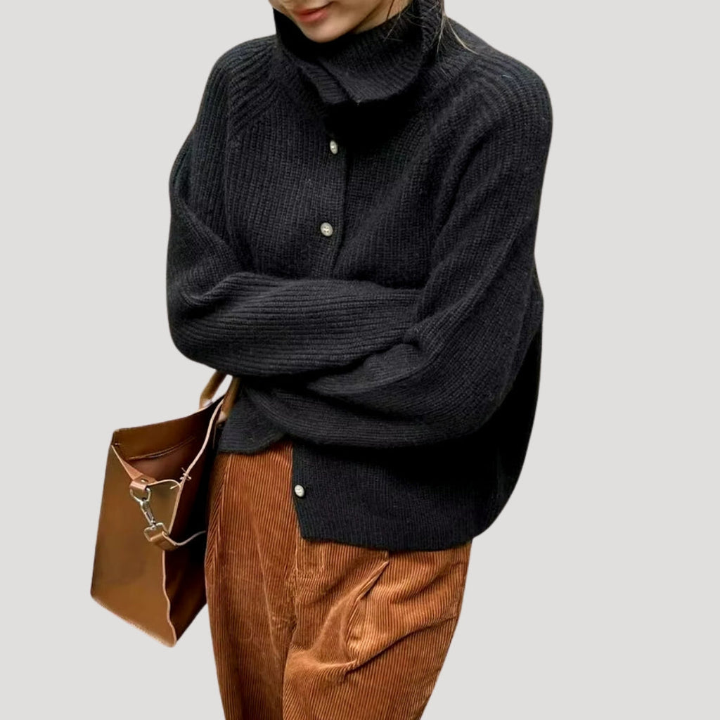 Rosgrove | Women - Chunky Knit Cardigan - Cozy Style