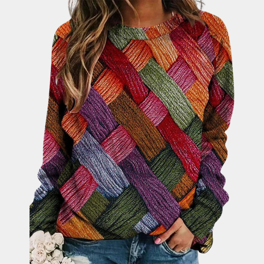 Rosgrove | Women - Colourful Knitted Jumper - Casual Fit