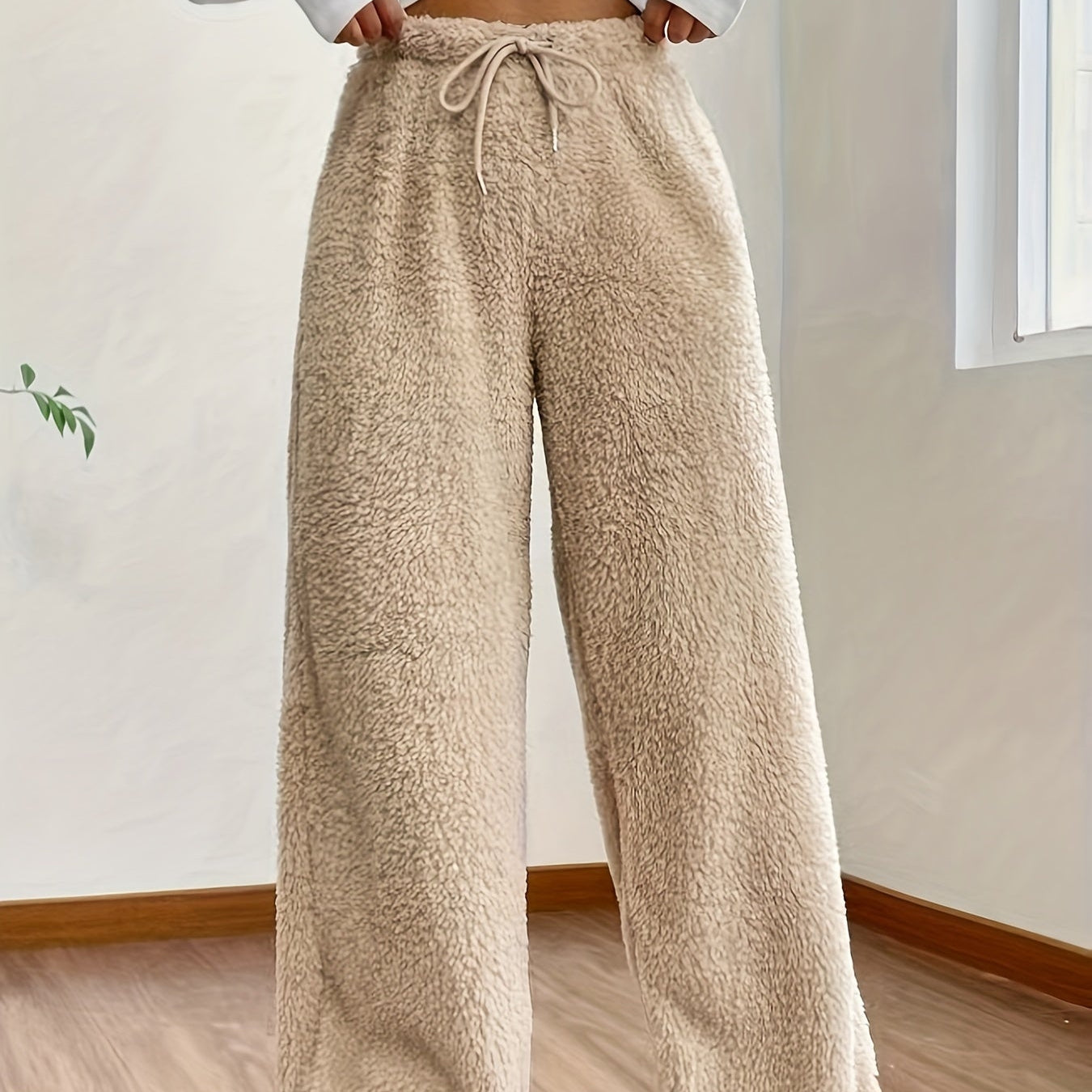 Rosgrove | Women - Soft Teddy Sherpa Trousers - Cosy Style