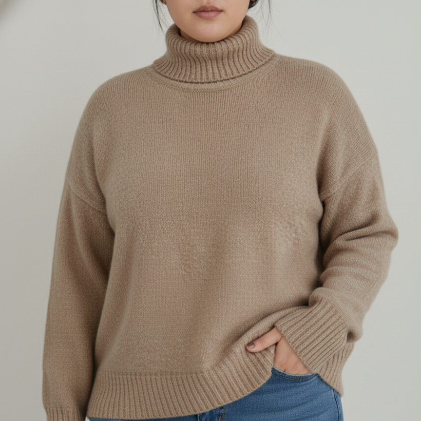 Rosgrove | Women - Knitted Cashmere Look Turtleneck