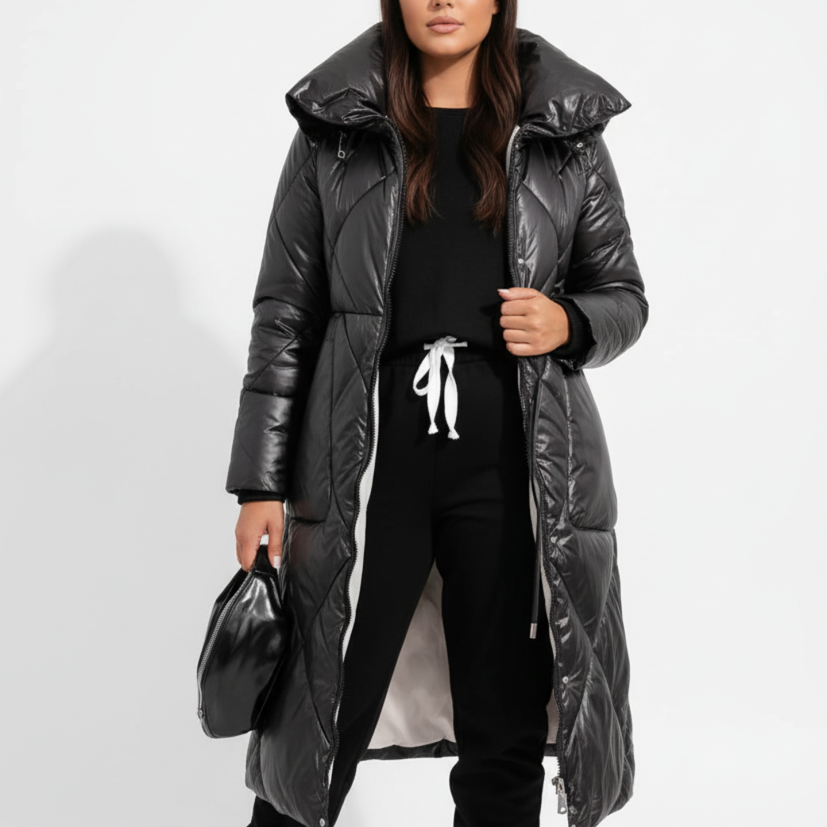 Rosgrove | Women - Long High Collar Puffer Jacket