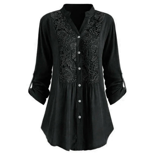 Rosgrove | Women - Blouse - Puff Sleeve - Airy Summer Fit