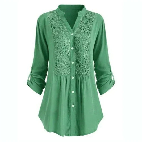 Rosgrove | Women - Blouse - Puff Sleeve - Airy Summer Fit