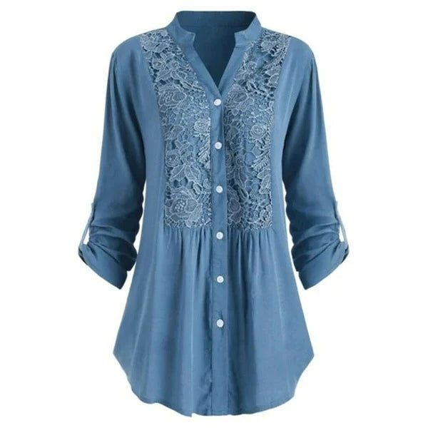 Rosgrove | Women - Blouse - Puff Sleeve - Airy Summer Fit