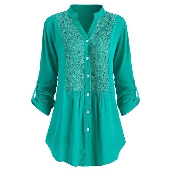 Rosgrove | Women - Blouse - Puff Sleeve - Airy Summer Fit