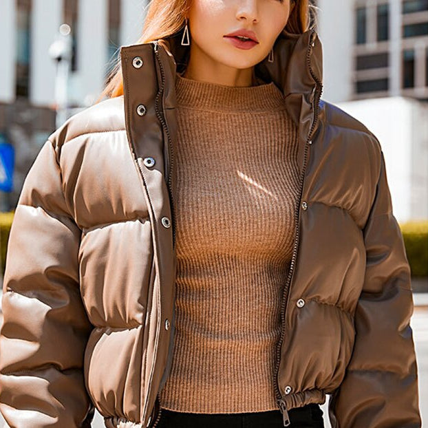 Rosgrove | Women – Bubble Jacket – Glossy Warm Lining