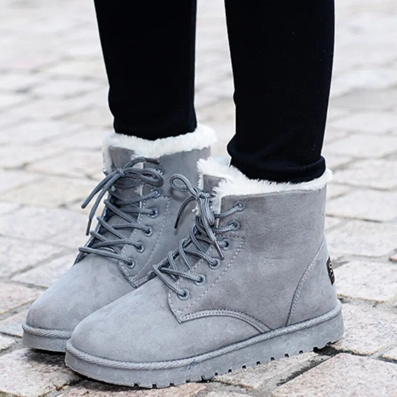 Rosgrove | Women - Lace-Up Ankle Boots - Non-Slip