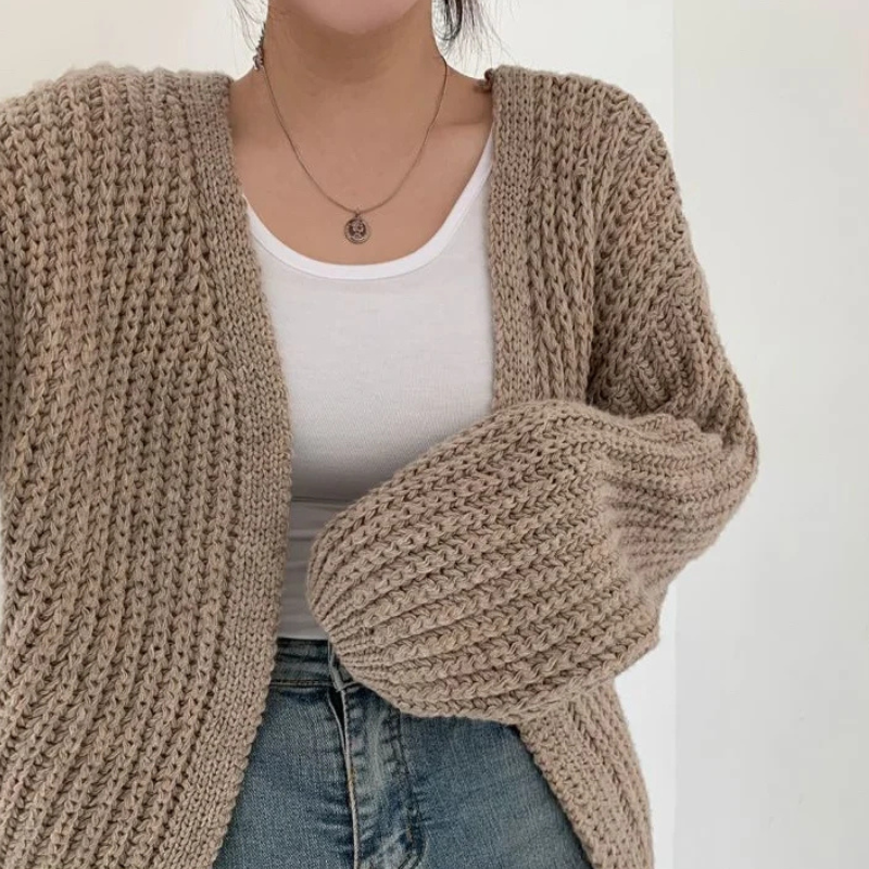 Rosgrove | Women - Vintage Lantern Sleeve Cardigan