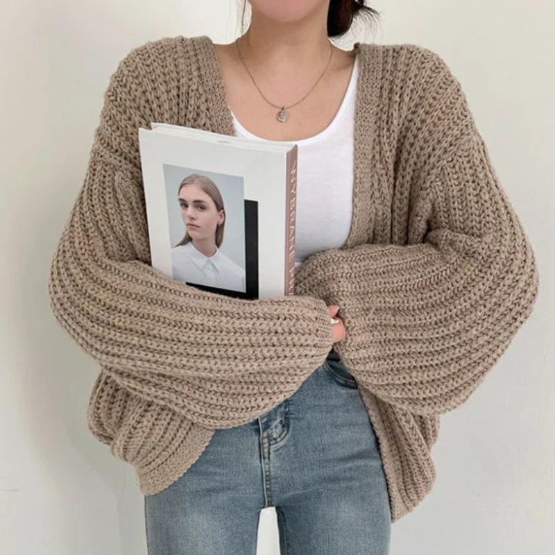 Rosgrove | Women - Vintage Lantern Sleeve Cardigan