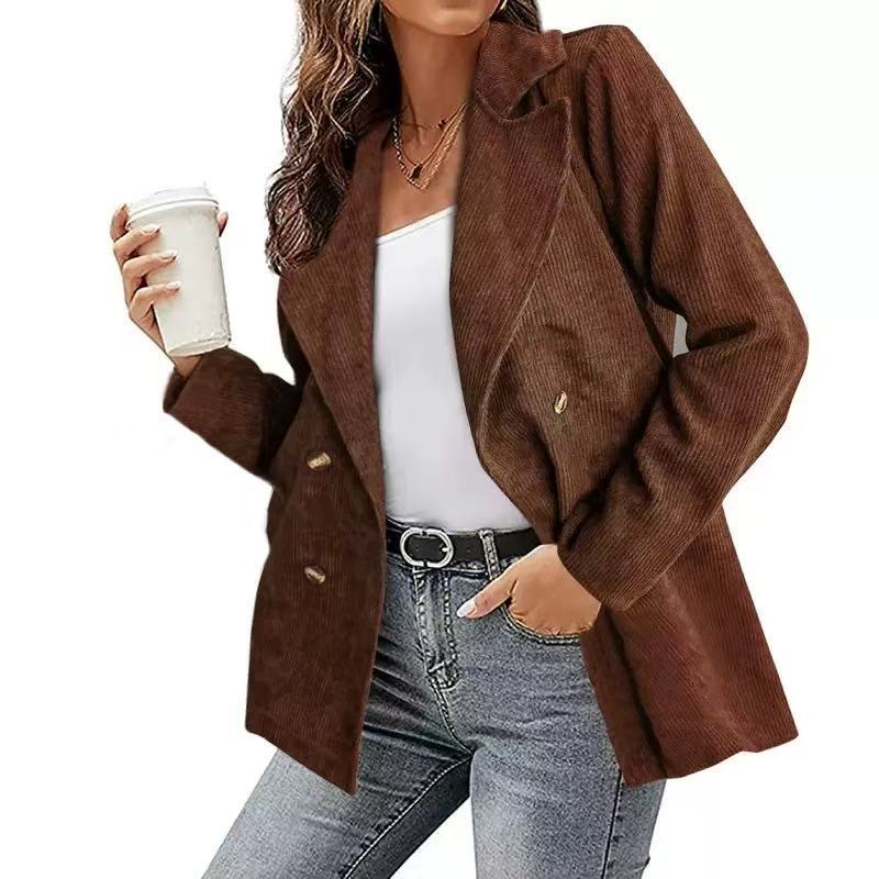 Rosgrove | Women - Corduroy Blazer - Casual Style