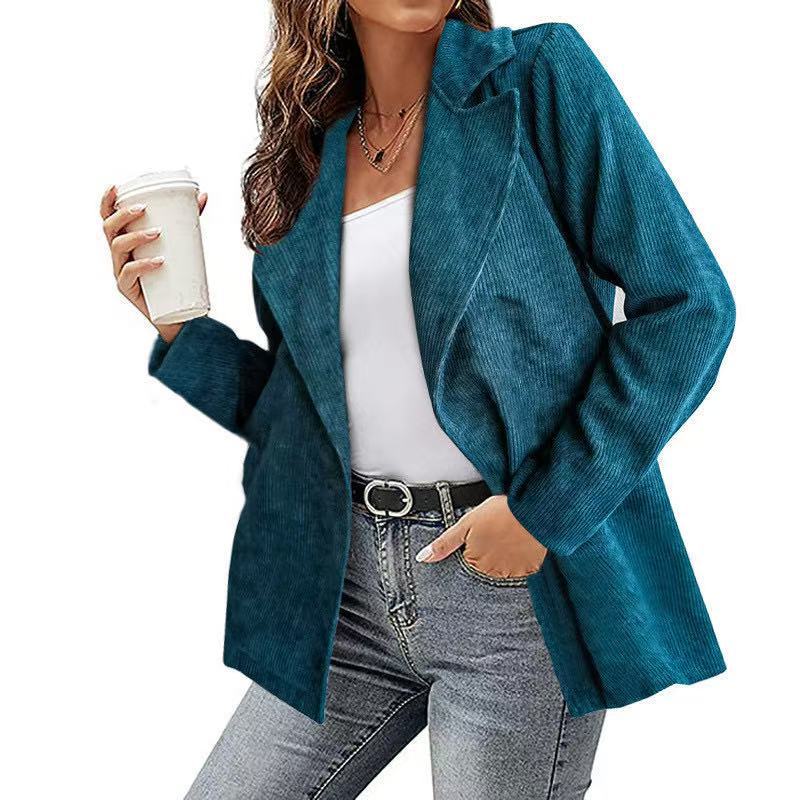 Rosgrove | Women - Corduroy Blazer - Casual Style