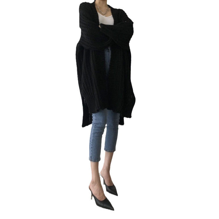 Rosgrove | Women - Open Front Cardigan with Casual Details