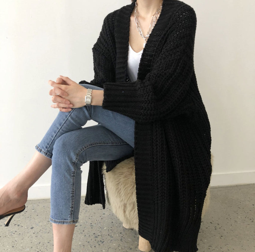 Rosgrove | Women - Open Front Cardigan with Casual Details