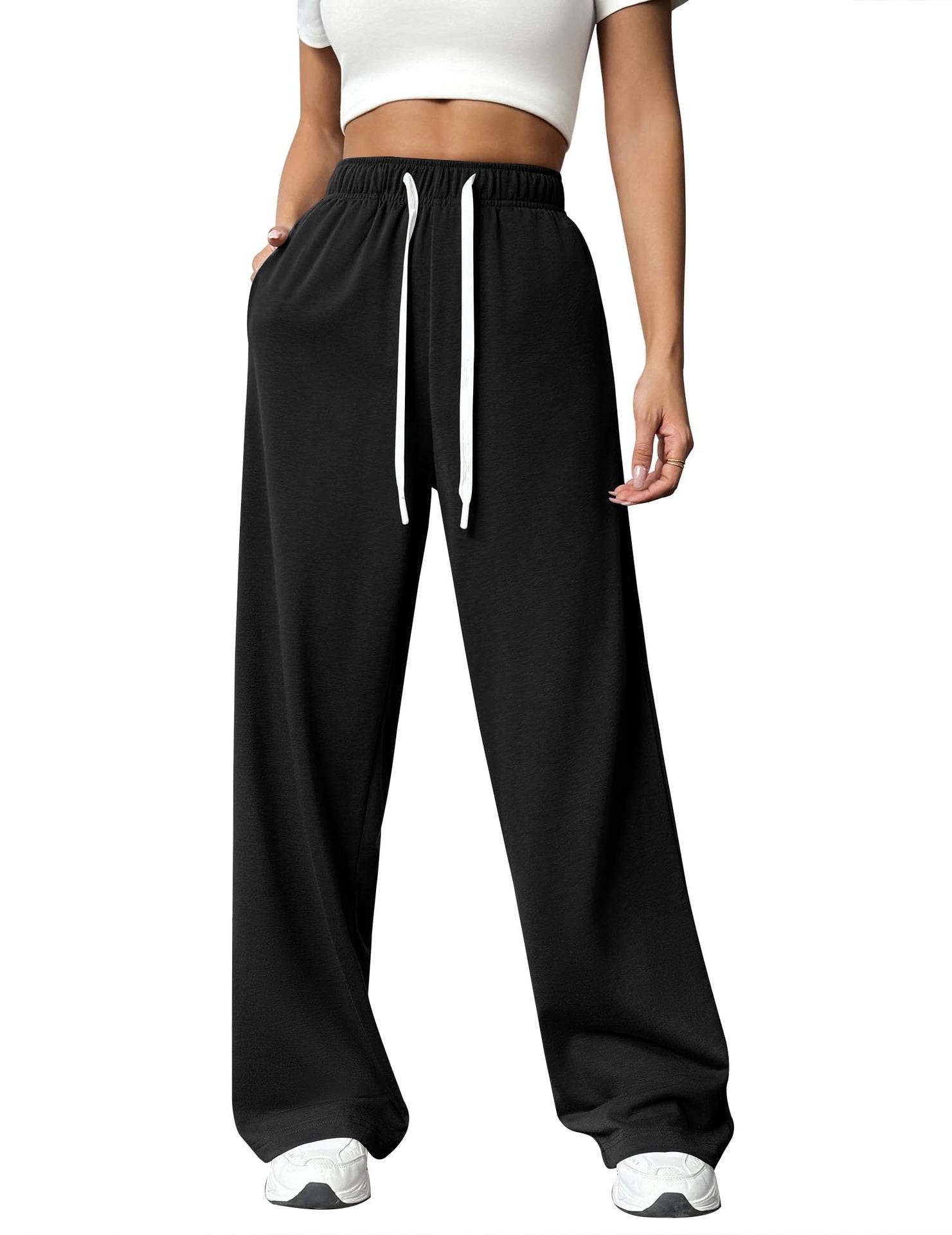 Rosgrove | Women - Loose Fit Jogging Trousers with Pockets