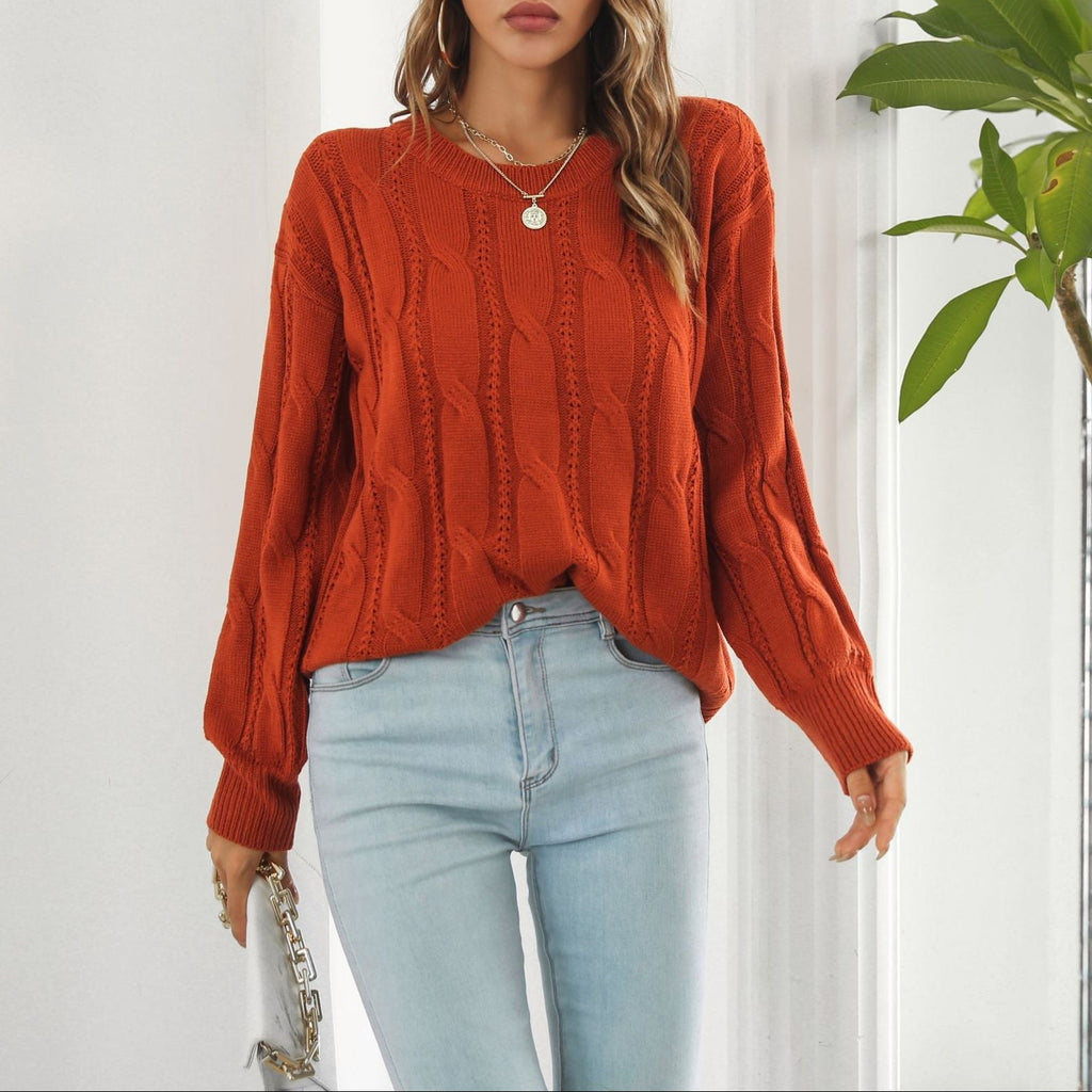 Rosgrove | Women - Structured Knitted Jumper - Cable Design