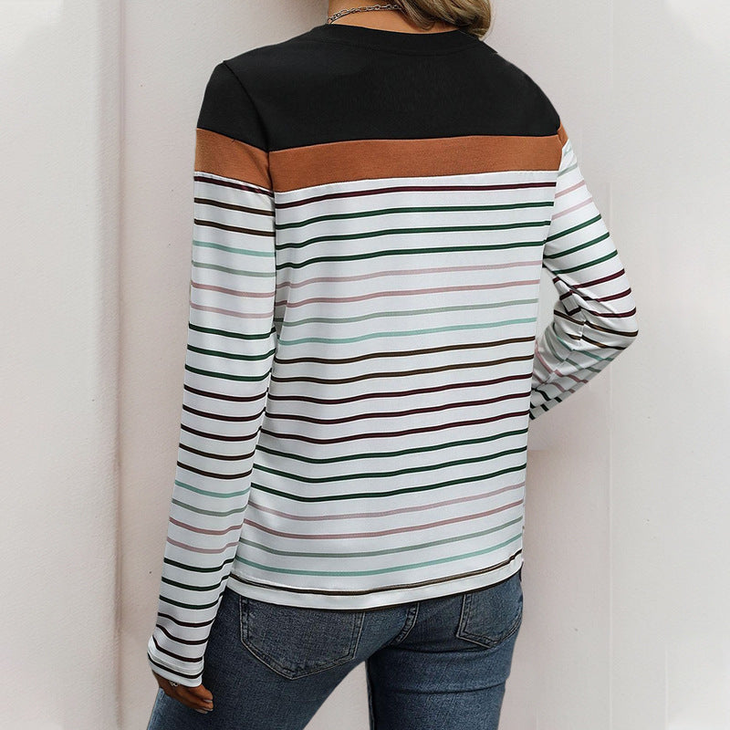 Rosgrove | Women - Striped Casual Shirt - Comfortable Fit