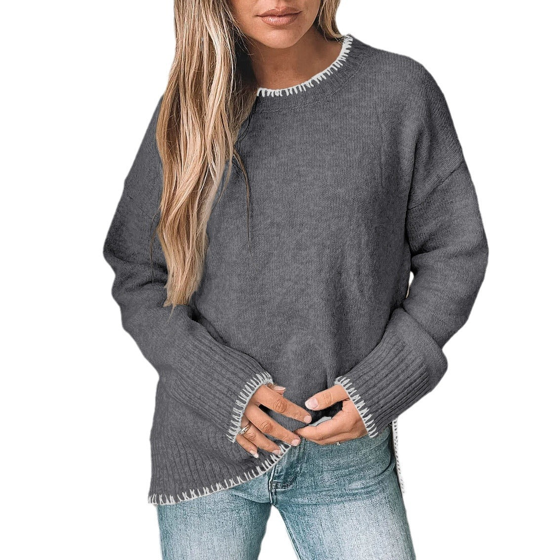 Rosgrove | Women - Oversized Knitted Jumper - Cosy Style