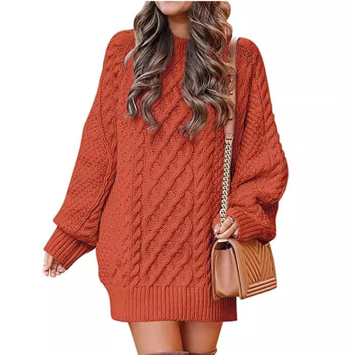 Rosgrove | Women - Casual Large Knitted Jumper - Cable Knit Style