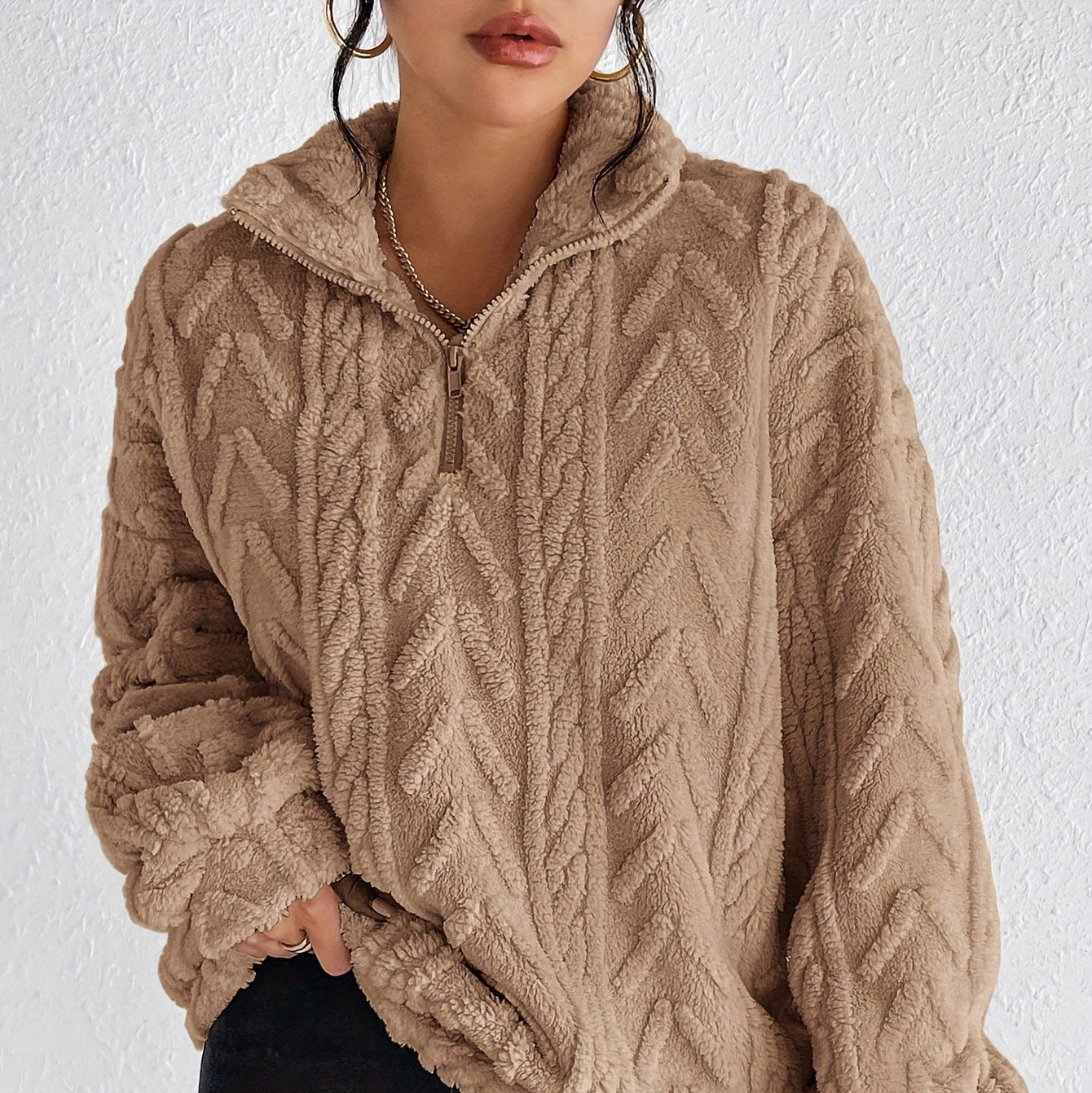 Rosgrove | Women - Fleece Jumper with High Collar