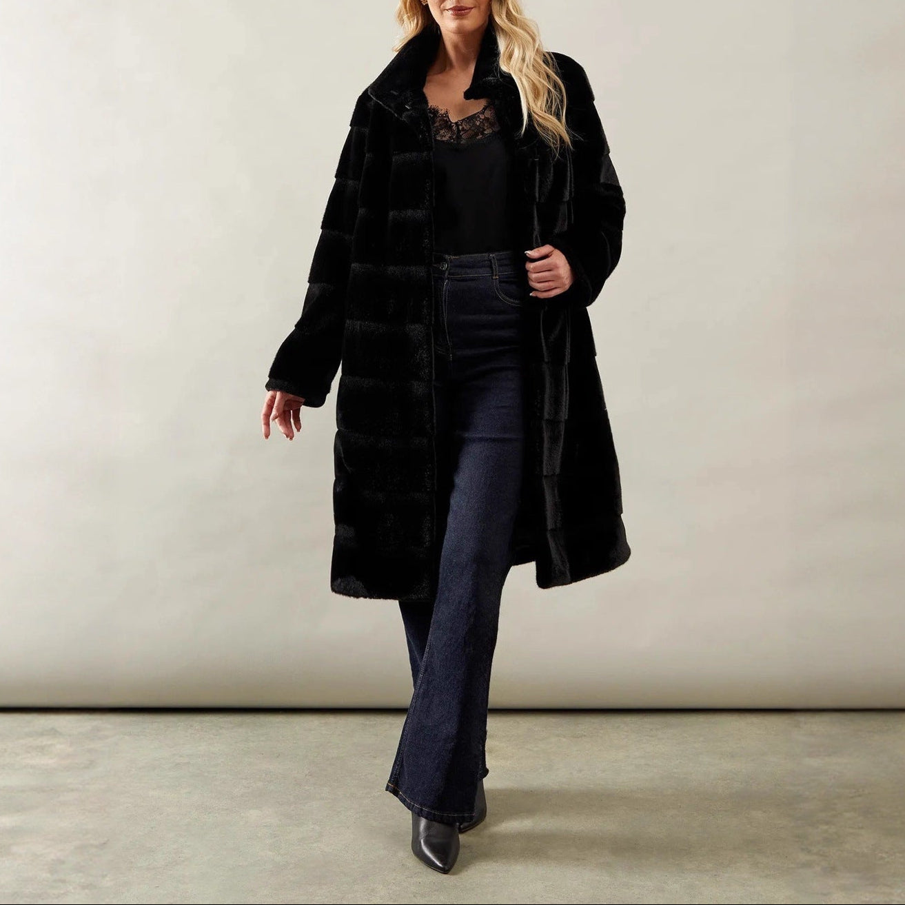 Rosgrove | Women - Cosy Jacket with Edged Belt