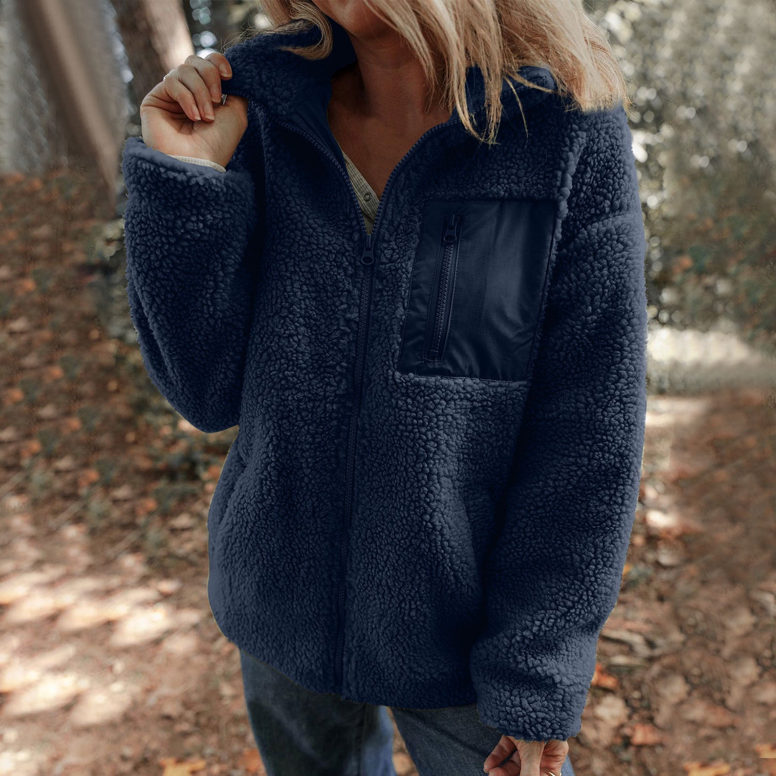 Rosgrove | Women - Fleece Jacket - High Collar Style