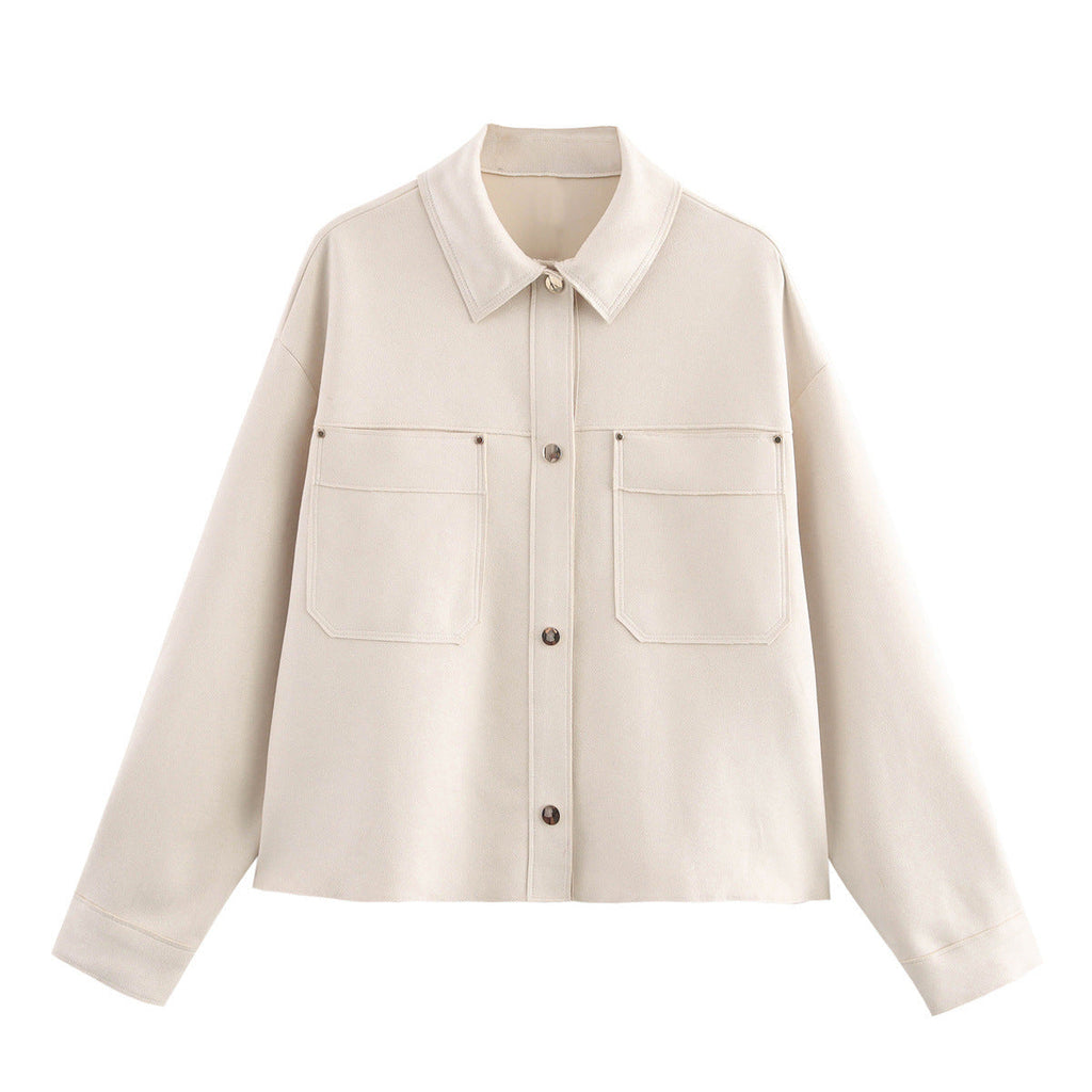 Rosgrove | Women - Casual Jacket - Double Breast Pockets