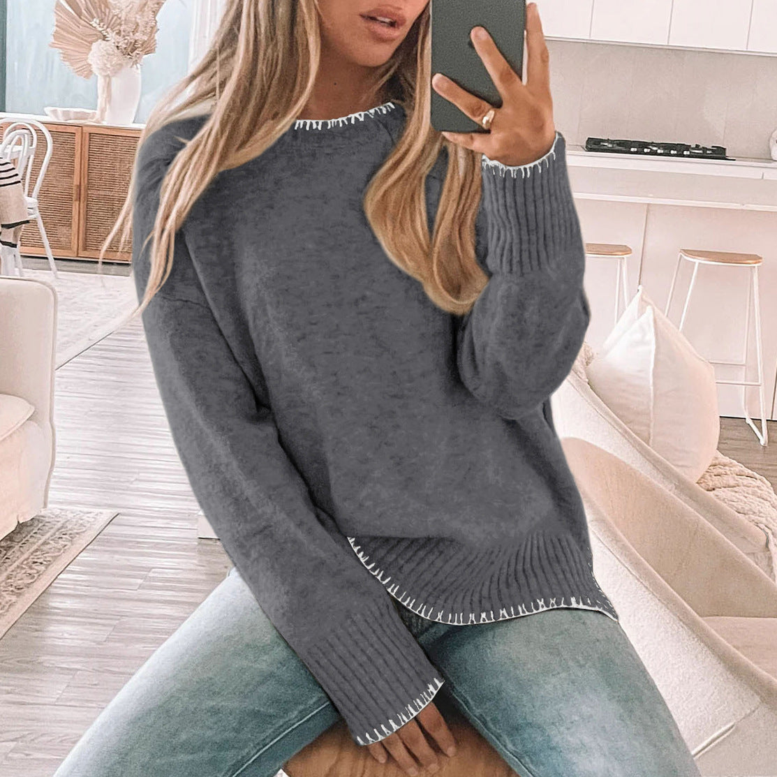Rosgrove | Women - Oversized Knitted Jumper - Cosy Style