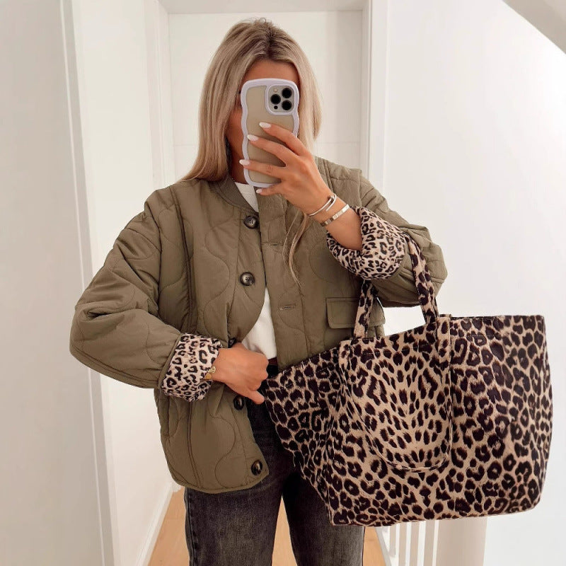 Rosgrove | Women - Quilted Oversized Jacket - Sporty Style